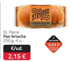 St. Pierre - Pan Brioche