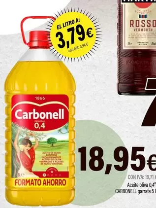 Carbonell - Aceite Oliva 0,4°