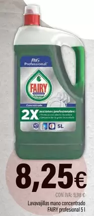 Fairy - Lavavajillas Mano Concentrado