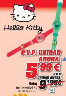 Hello Kitty - Reloj