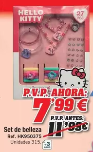 Hello Kitty - Set De Belleza