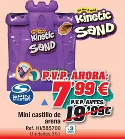 Spin Master - Kinetic Sand Mini Castillo De Arena