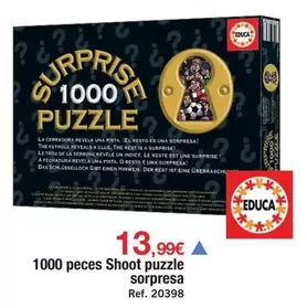 Educa - 1000 Peces Shoot Puzzle Sorpresa