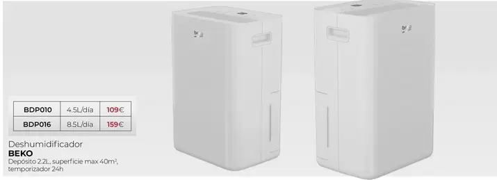 Beko - Deshumidificador