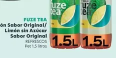 Fuze Tea - Limon Sabor Original/Limon Sin Azucar Sabor Original