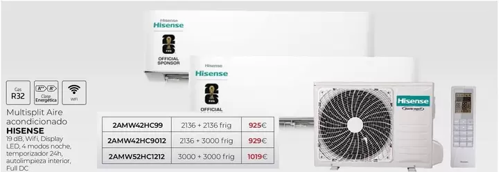 Hisense - Multisplit Aire Acondicionado