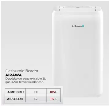 Airawa - Deshumidificador