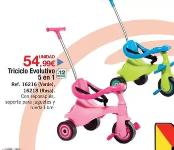 Molto - Triciclo Evolutivo 5 En 1