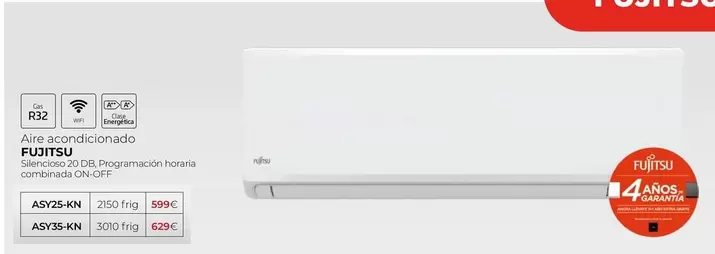 Fujitsu - Aire Acondicionado ASY25-KN