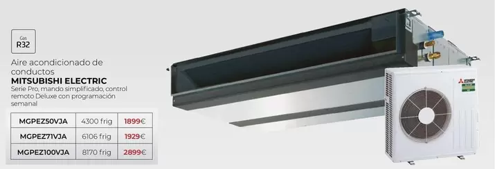 Mitsubishi Electric - Aire Acondicionado De Conductos