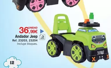 Injusa - Andador Jeep
