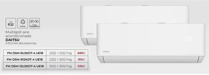 Daitsu - Multisplit Aire Acondicionado