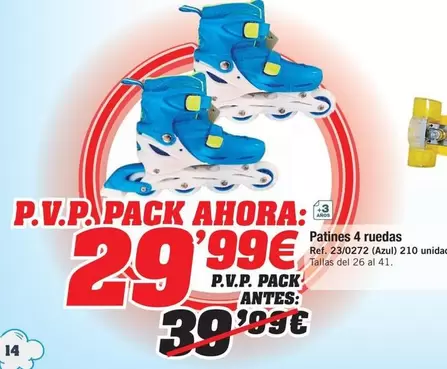 Patines 4 Ruedas