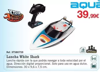 Xtrem Raiders - Lancha White Shark