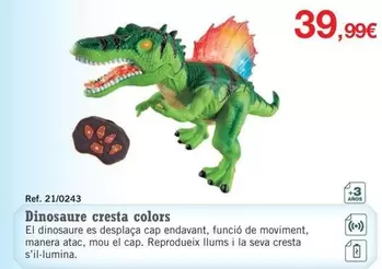 Dinosaure Cresta Colors