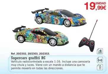 Supercars Graffiti RC
