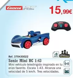 Carrera - Sonic Mini Rc 1:43