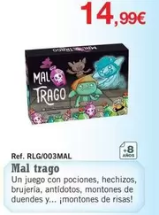 Mal Trago - Un Juego Con Pociones, Hechizos, Brujería, Antídotos, Montones De Duendes
