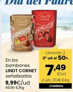 Lindt Cornet - Bombones 