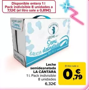 La Cantara - Leche Semidesnatada