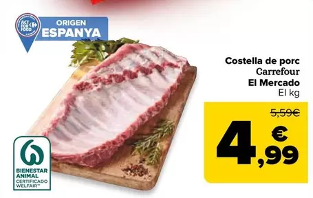 Carrefour El Mercado - Costella De Porc