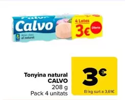 Calvo - Tonyina Natural