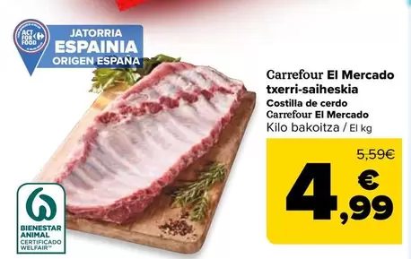 origen - Carrefour El Mercado Txerri-saiheskia