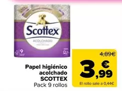 Scottex - Papel Higienico Acolchado