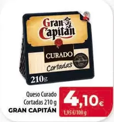 Gran Capitán - Queso Curado Cortadas