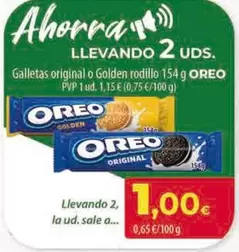 Oreo - Galletas Original O Golden Rodillo