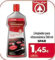 Spar - Limpiador Para Vitroceramica