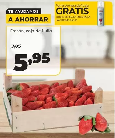 Fresón, Caja De 1 Kilo