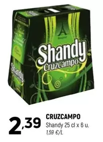 Cruzcampo - Shandy
