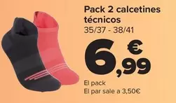 Pack 2 Calcetines Técnicos
