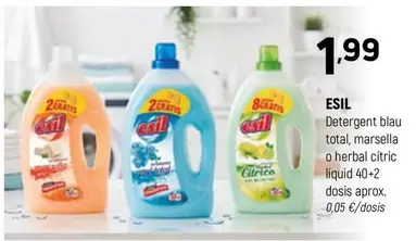 Total - Detergent Blau  Marsella O Herbal Citric Liquid 40-2 Dosis Arprox