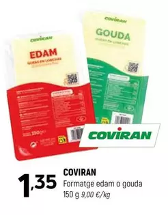 coviran - Formatge Edam O Gouda