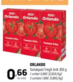 Orlando - Tomaquet Fregit Brik