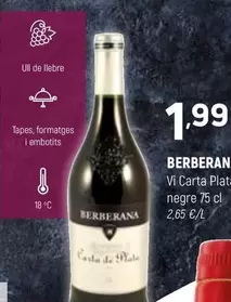 Berberana - Vi Carta Plat Negre