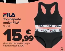 FILA - Top Deporte Mujer Fila