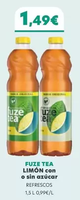 Fuze Tea - Limon Con O Sin Azucar