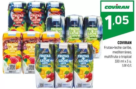 coviran - Fruta-Seleche Carbe, Mediterraneo, Multifruta O Tropical