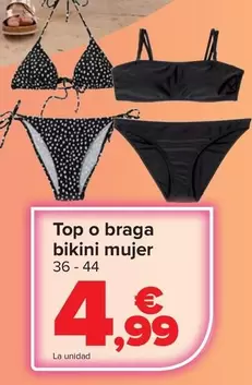 TEX - Top O Braga Bikini Mujer