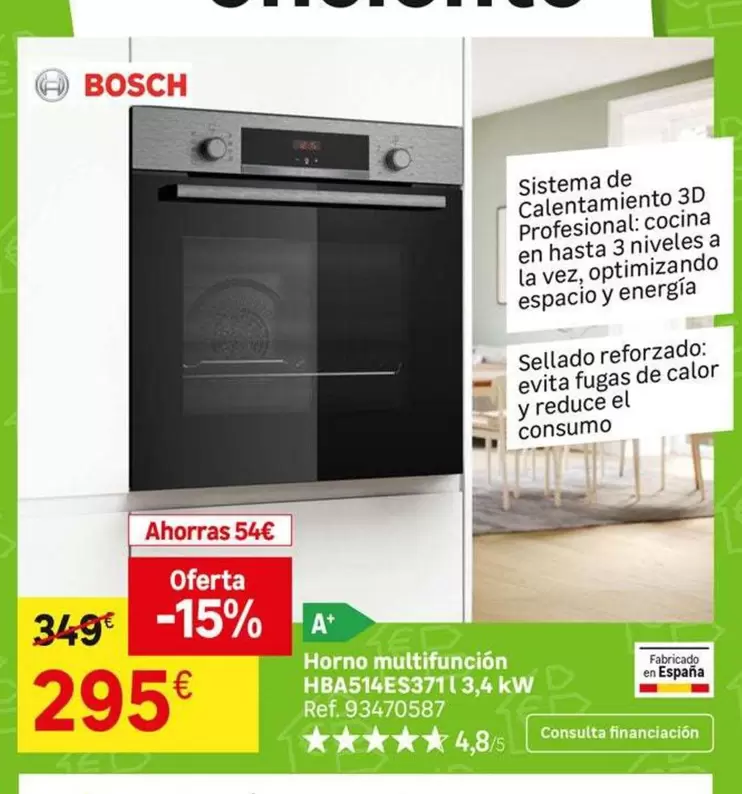 Bosch - Horno Multifunción