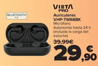 Vieta Pro - Auriculares Vhp-tw68bk