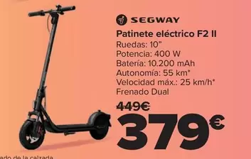 Segway - Patinete Eléctrico F2 II