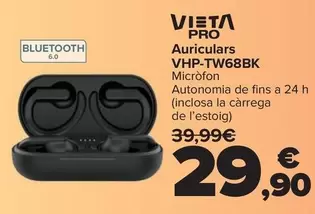 Vieta Pro - Auriculares Vhp-tw68bk