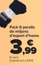 TEX - Calcetines Deporte Hombre