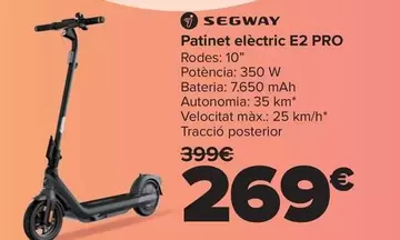 Segway - Patinete Eléctrico E2 Pro