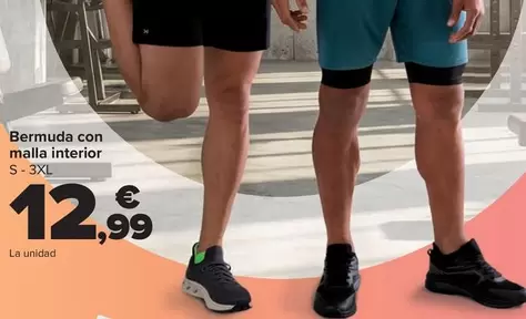 Bermuda Con Malla Interior