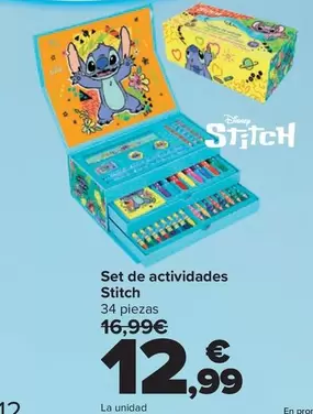 Stitch - Set De Actividades 
